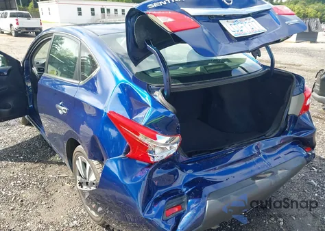 2019 Nissan Sentra Sv z USA, uszkodzony, nr VIN 3N1AB7AP3KY296209